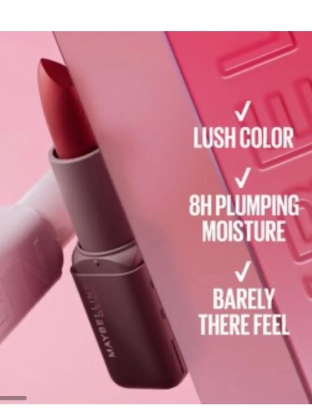 2 MAYBELLINE LIPSTICKS